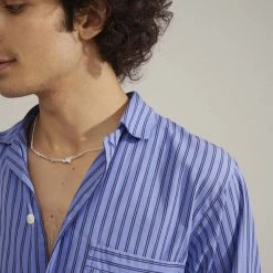 Pilgrim BREATHE Recycled Curb Chain Necklace Silver-plated -Pernille Corydon Butik 5700560096189 m2