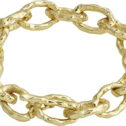 Pilgrim REFLECT Recycled Cable Chain Bracelet Gold-plated