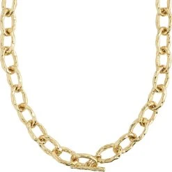 Pilgrim REFLECT Recycled Cable Chain Necklace Gold-plated