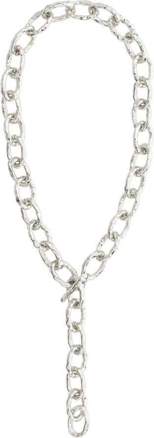 Pilgrim REFLECT Recycled Cable Chain Necklace Silver-plated 5 Pilgrim REFLECT Recycled Cable Chain Necklace Silver-plated - Billede 3