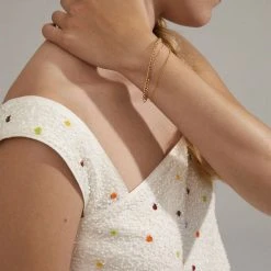 Pilgrim CREATE Recycled Bracelet 3-in-1 Gold-plated -Pernille Corydon Butik 5700560096349 2