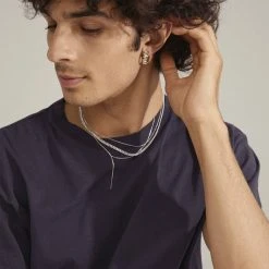 Pilgrim CREATE Recycled Necklace 3-in-1 Silver-plated -Pernille Corydon Butik 5700560096448 3