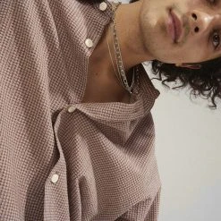 Pilgrim PAUSE Recycled Cable & Curb Chains Necklace Silver-plated -Pernille Corydon Butik 5700560096578 m3