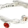Pilgrim PAUSE Recycled Crystal Ring Rose/silver-plated -Pernille Corydon Butik 5700560096622
