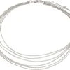 Pilgrim PAUSE Recycled Ankle Chain Silver-plated