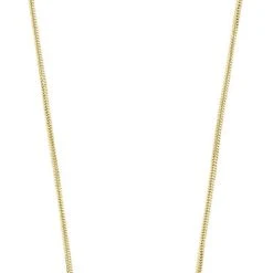 Pilgrim CALLIE Recycled Crystal Pendant Necklace Green/gold-plated