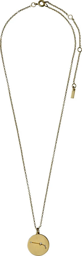 Aries halskæde guld belagt Pilgrim Aries Halskæde Guld Belagt -Pernille Corydon Butik 5707050096346