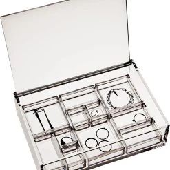 Nomess Copenhagen Clear Jewellery Box (packed W. Clear Momabox)