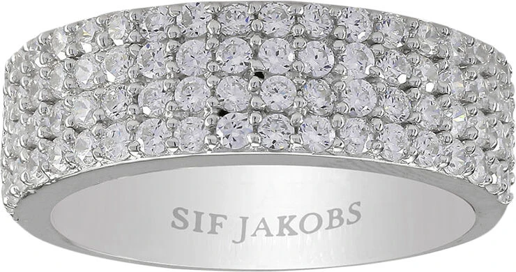 CORTE QUATTRO RING Sif Jakobs Jewellery CORTE QUATTRO RING -Pernille Corydon Butik 5710698023636 SJ R10764 CZ 50