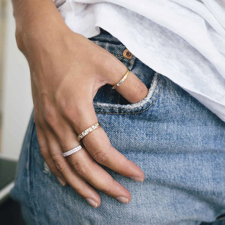 CORTE QUATTRO RING Sif Jakobs Jewellery CORTE QUATTRO RING -Pernille Corydon Butik 5710698023636 SJ R10764 CZ 50 1