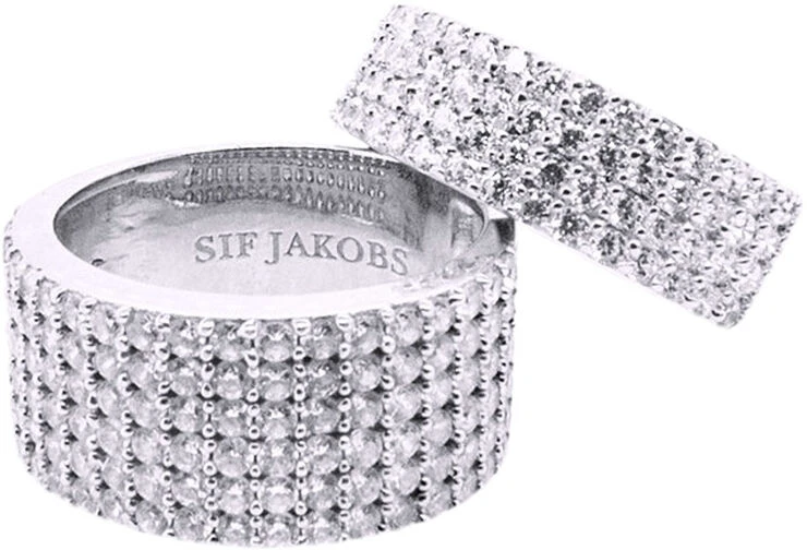 CORTE QUATTRO RING Sif Jakobs Jewellery CORTE QUATTRO RING -Pernille Corydon Butik 5710698023636 SJ R10764 CZ 50 2