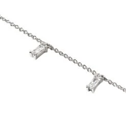 Sif Jakobs Jewellery PRINCESS BAGUETTE NECKLACE -Pernille Corydon Butik 5710698068170 SJ C1074 CZ 2