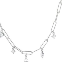 Sif Jakobs Jewellery RIMINI NECKLACE -Pernille Corydon Butik 5710698074966 SJ N22122 CZ SS 2
