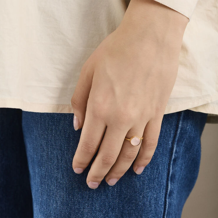 Pernille Corydon Jewellery Aura Rose Ring Adj. 3 Pernille Corydon Jewellery Aura Rose Ring Adj.