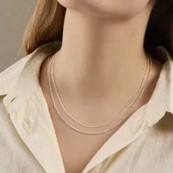 Pernille Corydon Jewellery Galaxy Necklace Adj. 42-47 Cm