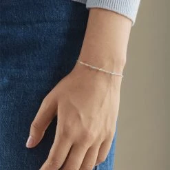 Pernille Corydon Jewellery Hellir Blue Ice Bracelet 16-19 Cm -Pernille Corydon Butik 5711980052716 1