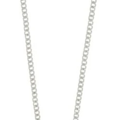 Hultquist Kort Rhombus Halskæde. Mål: 42 Cm.