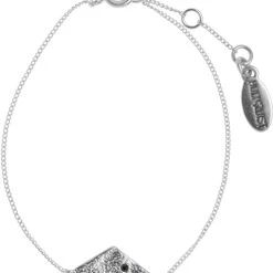 Hultquist Rhombus Armbånd Med Sten. ængde: 16 Cm