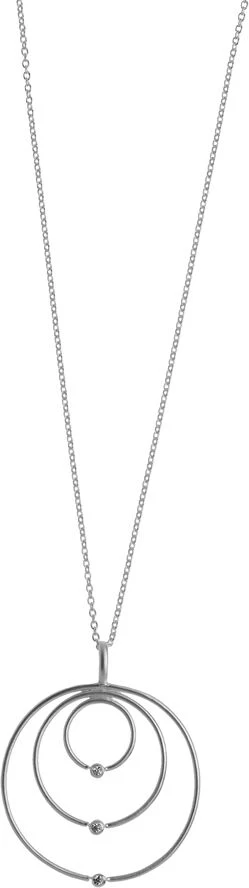 Hultquist Rings In Water Halskæde. Længde: 42 Cm 3 Hultquist Rings In Water Halskæde. Længde: 42 Cm