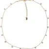 BeChristensen Susan White Zirconia Necklace - Gold -Pernille Corydon Butik 5713574034122