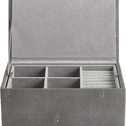 Mojoo Sting Smykke Box 24*15*10,5 Antracit