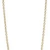 Jane Kønig Anchor Chain, Gold Plated Sterling Silver - 42 CM -Pernille Corydon Butik 5715180025471 1