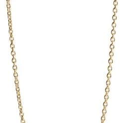 Jane K&oslash;nig Anchor Chain, Gold Plated Sterling Silver - 50 CM