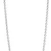 Jane Kønig Anchor Chain, Sterling Silver - 42 CM -Pernille Corydon Butik 5715180025570 1