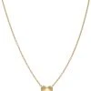 Jane Kønig Reflection Heart Necklace, Gold-plated Sterling Silver -Pernille Corydon Butik 5715180051067 1