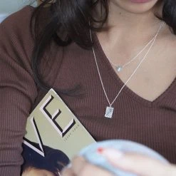 Jane Kønig Reflection Heart Necklace, Sterling Silver -Pernille Corydon Butik 5715180051074 4