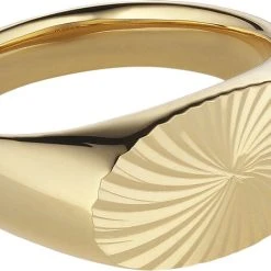 Jane K&oslash;nig Reflection Signet Ring, Gold-plated Sterling Silver-46 -Pernille Corydon Butik 5715180051876 3
