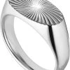 Jane Kønig Reflection Signet Ring, Sterling Silver-46 -Pernille Corydon Butik 5715180051951 1