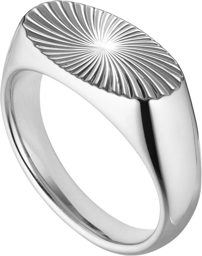 Reflection Signet ring, sterling silver-46 Jane Kønig Reflection Signet Ring, Sterling Silver-46 -Pernille Corydon Butik 5715180051951 1