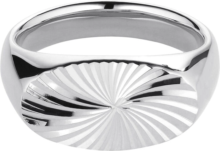 Reflection Signet ring, sterling silver-46 Jane Kønig Reflection Signet Ring, Sterling Silver-46 -Pernille Corydon Butik 5715180051951 2