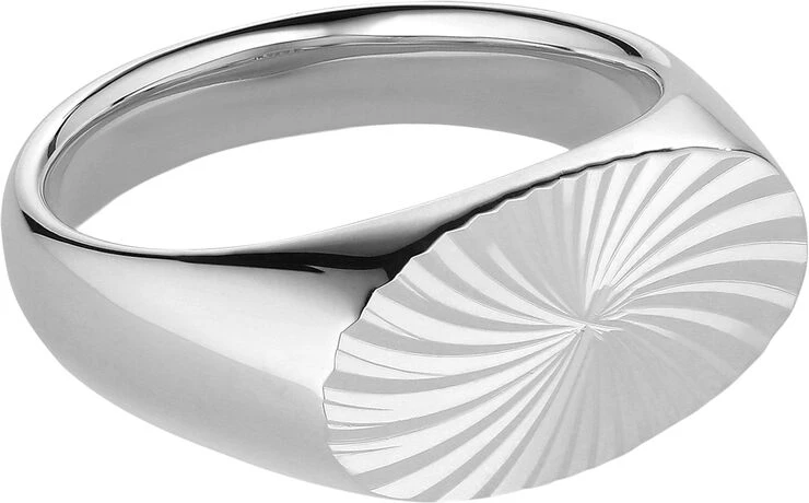 Reflection Signet ring, sterling silver-46 Jane Kønig Reflection Signet Ring, Sterling Silver-46 -Pernille Corydon Butik 5715180051951 3