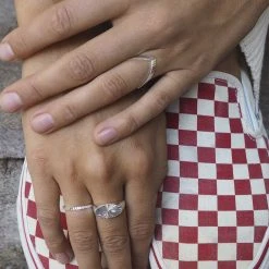 Jane K&oslash;nig Small Reflection Ring, Sterling Silver-46 -Pernille Corydon Butik 5715180056109 3