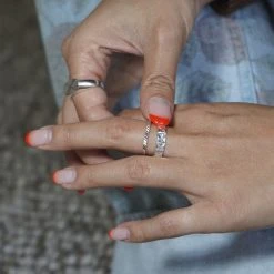 Jane K&oslash;nig Small Reflection Ring, Sterling Silver-46 -Pernille Corydon Butik 5715180056109 4