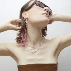 Jane Kønig ROW | NECKLACE | GOLD PLATED-45 Cm -Pernille Corydon Butik 5715180074790 3