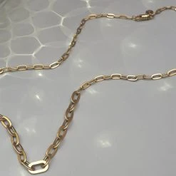 Jane Kønig ROW | NECKLACE | GOLD PLATED-45 Cm -Pernille Corydon Butik 5715180074790 4