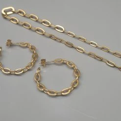 Jane Kønig ROW | NECKLACE | GOLD PLATED-45 Cm -Pernille Corydon Butik 5715180074790 5