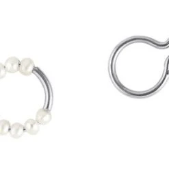 Jane Kønig ROW | PEARL NECKLACE | SILVER-42,5 Cm -Pernille Corydon Butik 5715180075230 2