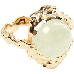 Maanesten Goddess Ring Prehnite
