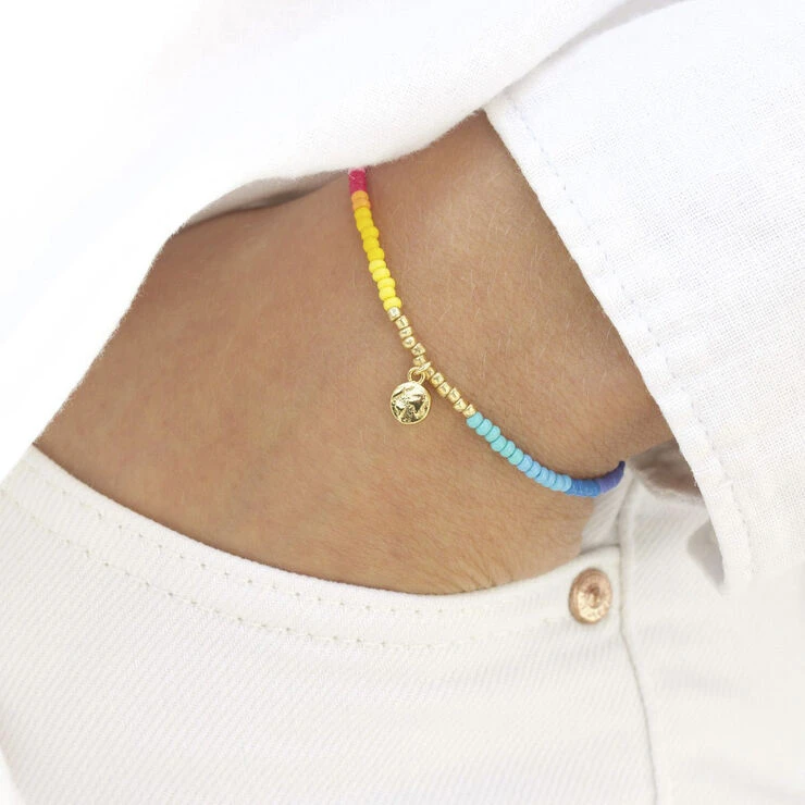 With Love Darling Earth Beaded Bracelet 4 With Love Darling Earth Beaded Bracelet - Billede 2