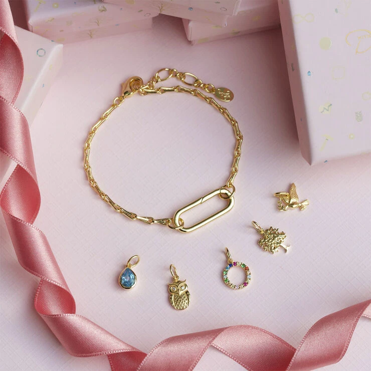 With Love Darling Hope Charms Bracelet 4 With Love Darling Hope Charms Bracelet - Billede 2