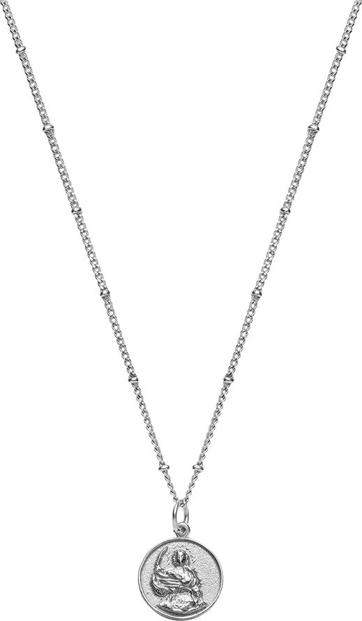 Abundantia medallion necklace Sterling Silver With Love Darling Abundantia Medallion Necklace Sterling Silver -Pernille Corydon Butik 704078276922