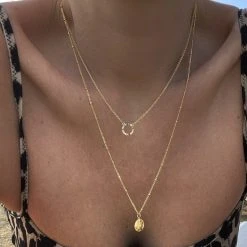 With Love Darling Partnership Necklace VERMEIL (925 Sterling Silver Gold Plated 2.5 Micr 4 With Love Darling Partnership Necklace VERMEIL (925 Sterling Silver Gold Plated 2.5 Micr -Pernille Corydon Butik 704078277257 1