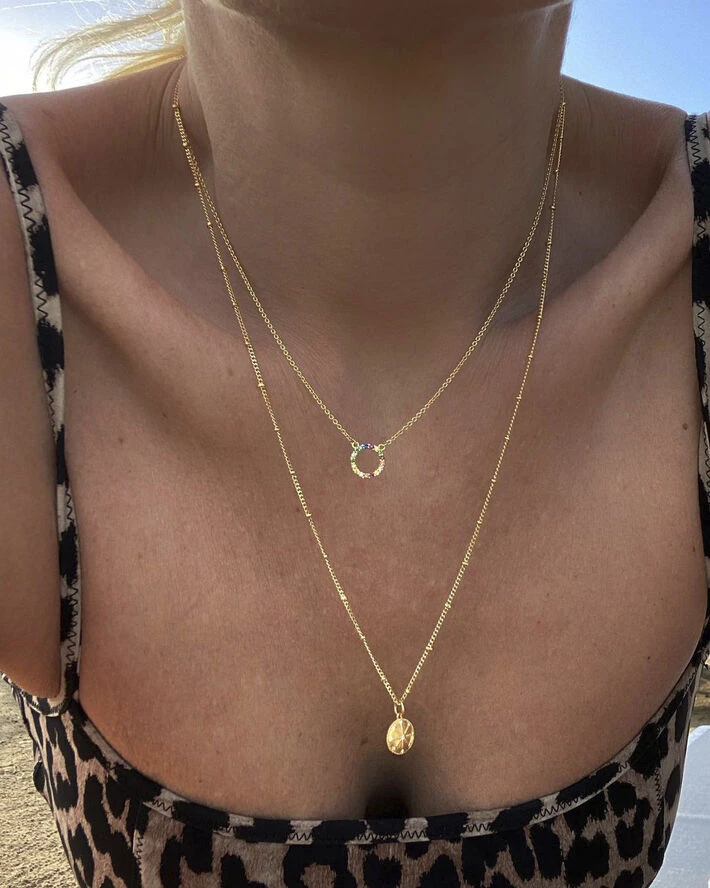 Partnership necklace VERMEIL (925 Sterling silver gold plated 2.5 micr With Love Darling Partnership Necklace VERMEIL (925 Sterling Silver Gold Plated 2.5 Micr -Pernille Corydon Butik 704078277257 1