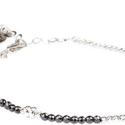 BeChristensen Abby Facet Hematite SS