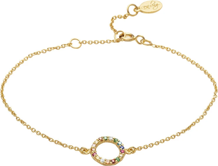 With Love Darling Partnership Bracelet VERMEIL (925 Sterling Silver Gold Plated 2.5 Micr 3 With Love Darling Partnership Bracelet VERMEIL (925 Sterling Silver Gold Plated 2.5 Micr