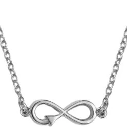 With Love Darling Horizontal Infinity Necklace